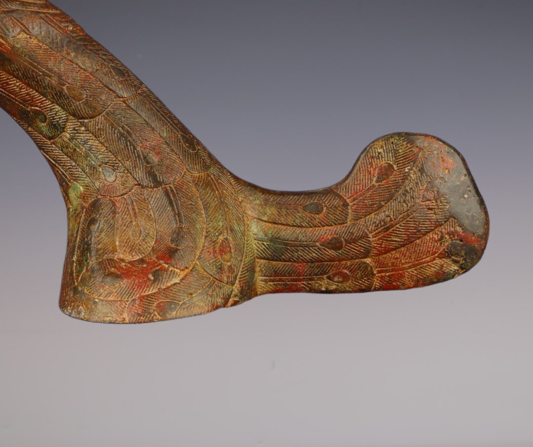 An Exquisite Bronze Phoenix Ornament - 4