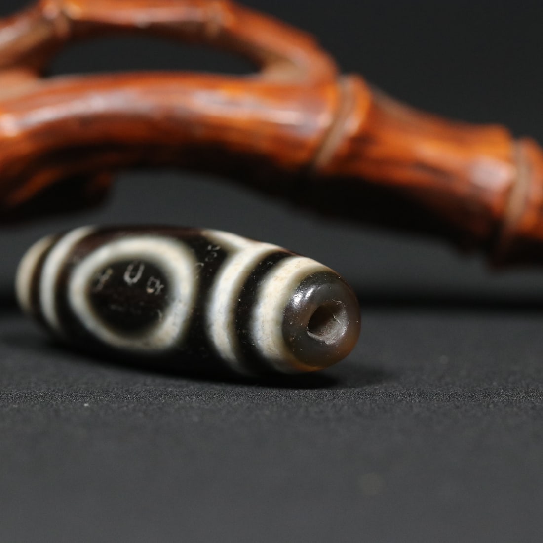 An Exquisite Dzi Bead Pendant - 5