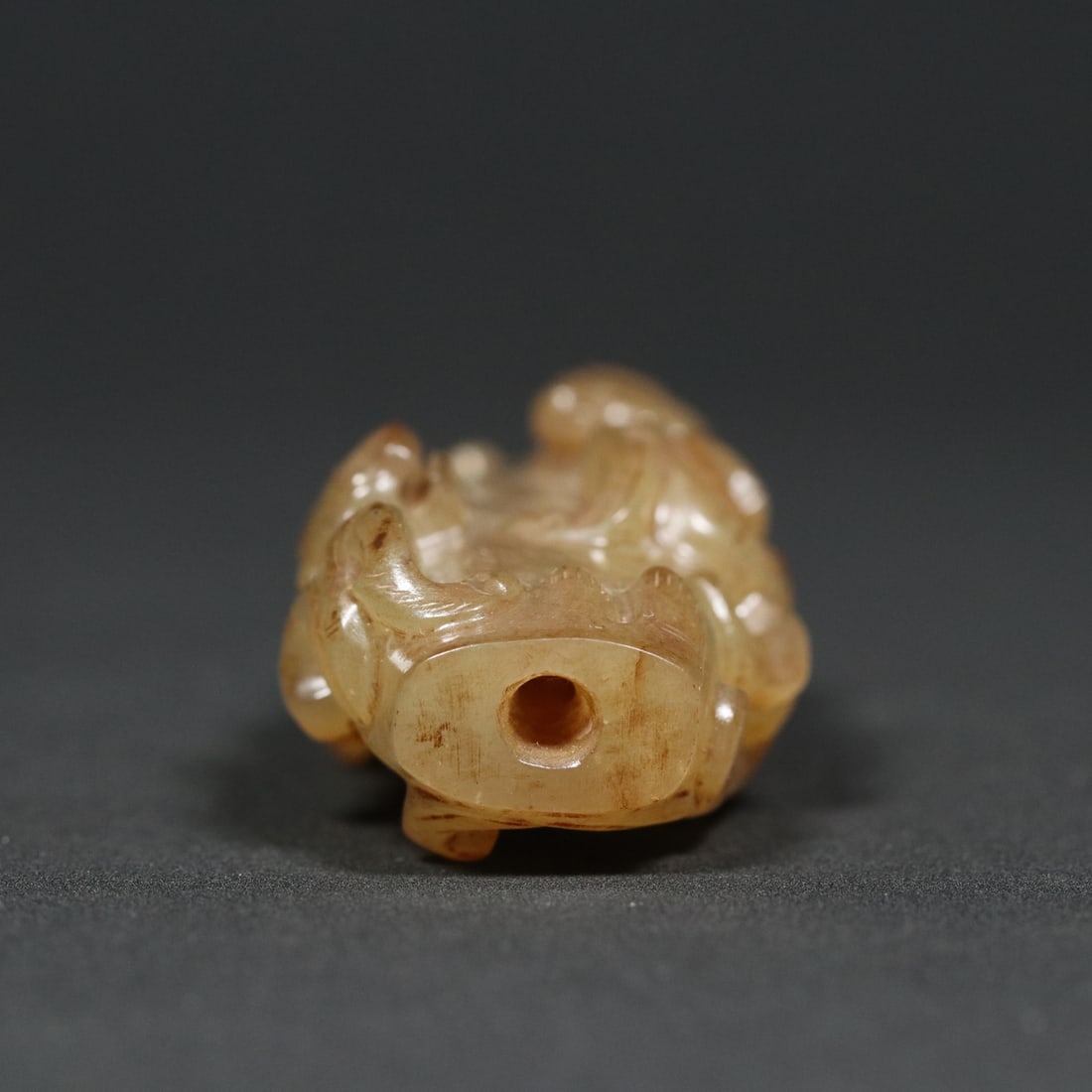 An Exquisite White Jade Chi-Dragon Pattern Pendant - 5