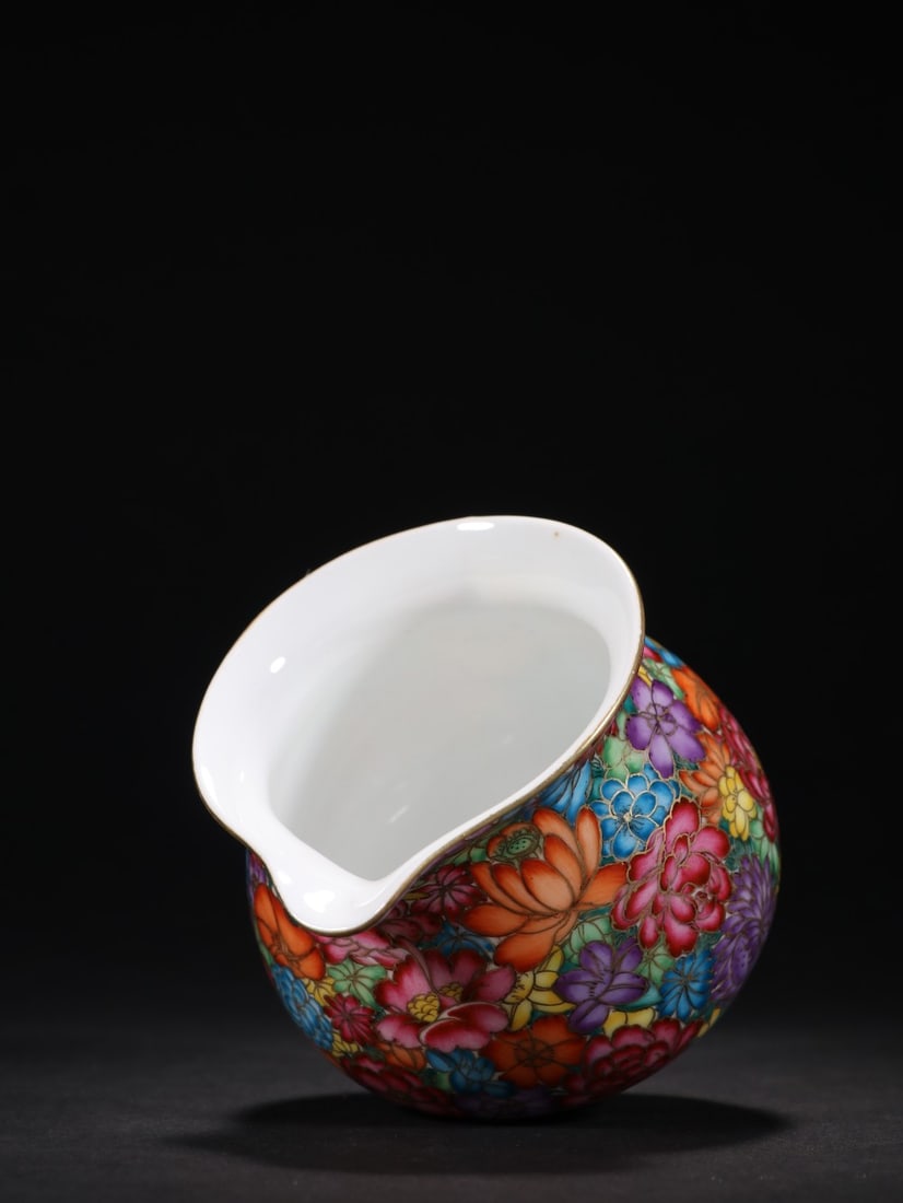 A fine enamel pattern fair cup - 7