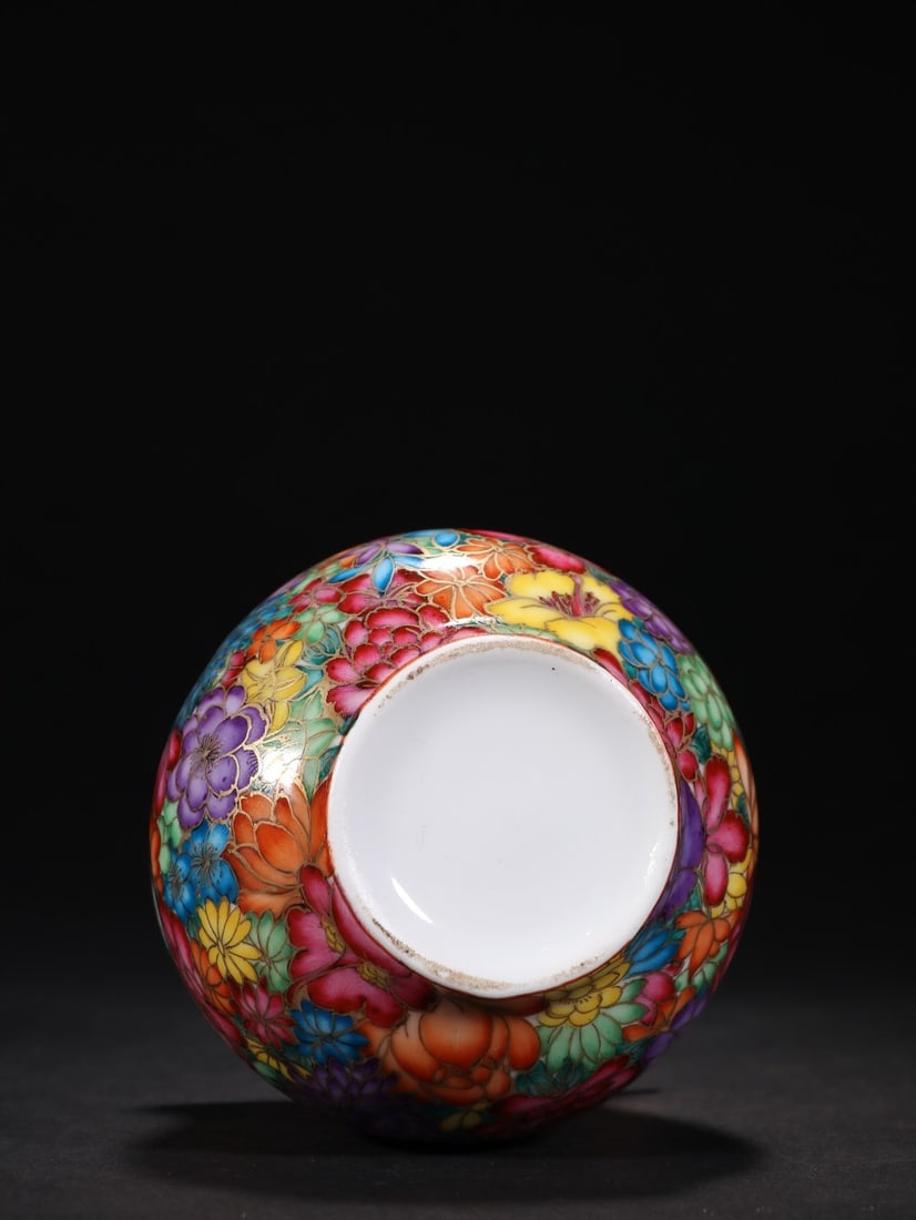 A fine enamel pattern fair cup - 9