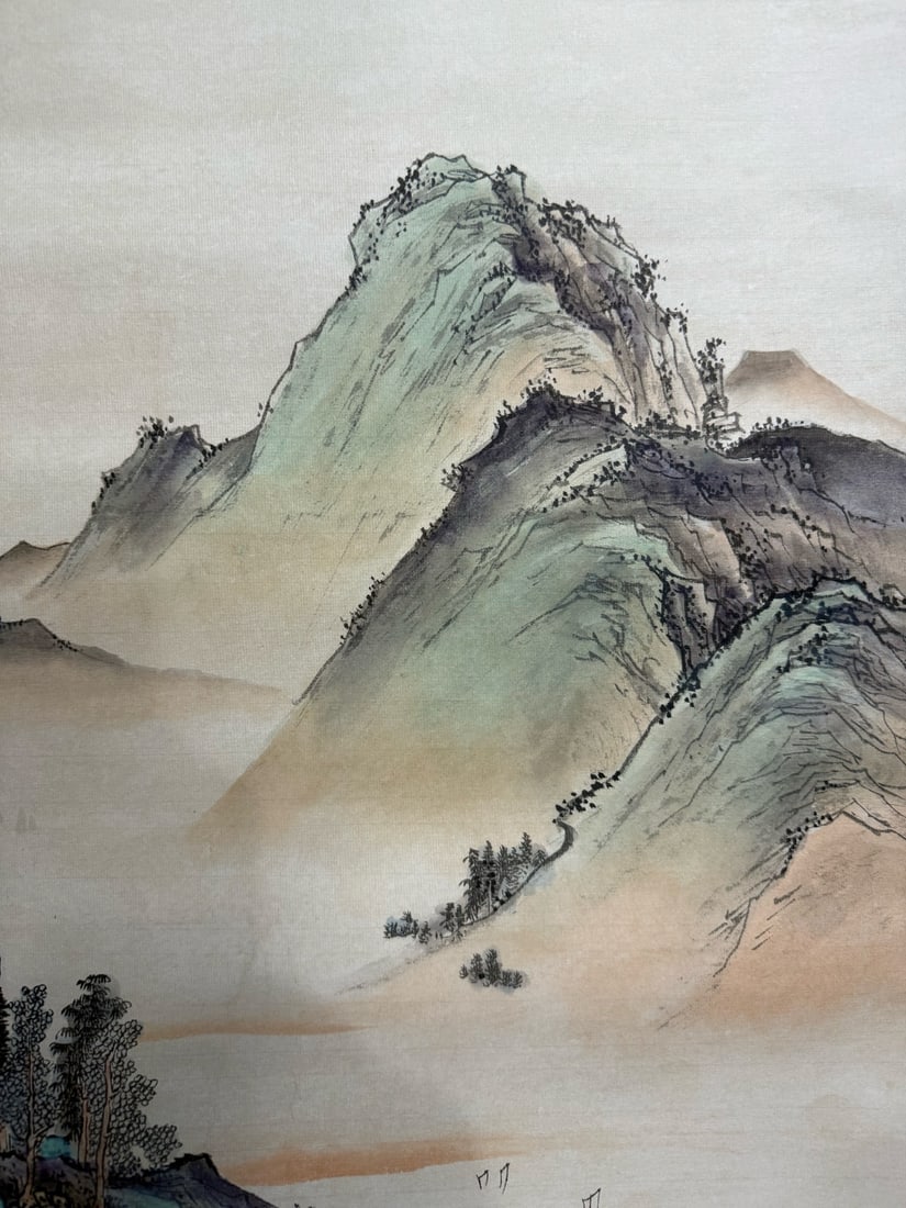 A landscape painting by Chen Shaomei - 3
