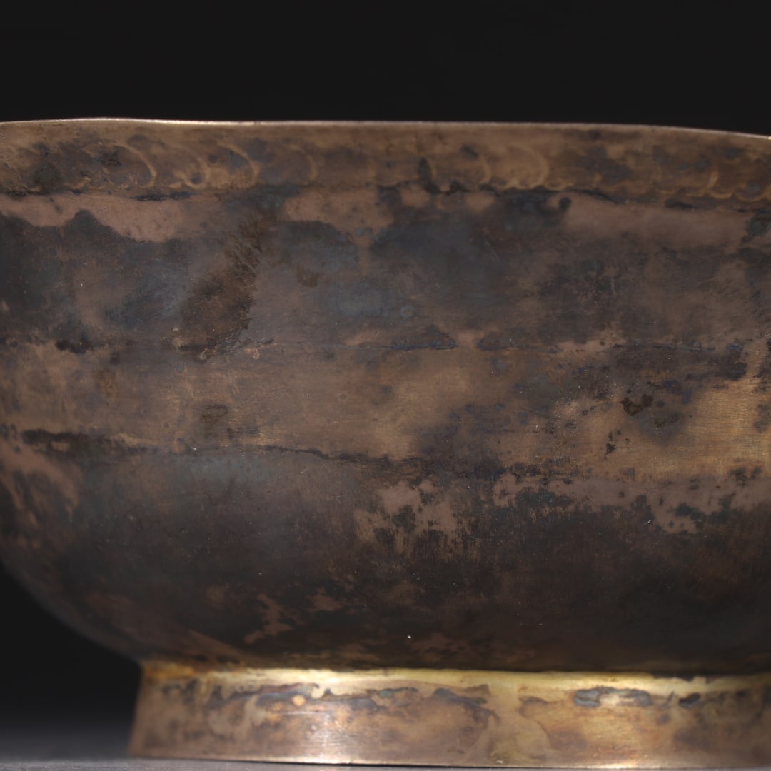 A fine sterling silver bowl - 4