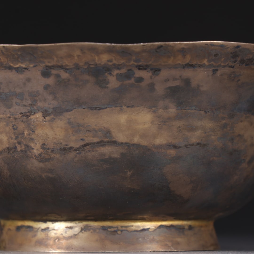 A fine sterling silver bowl - 6