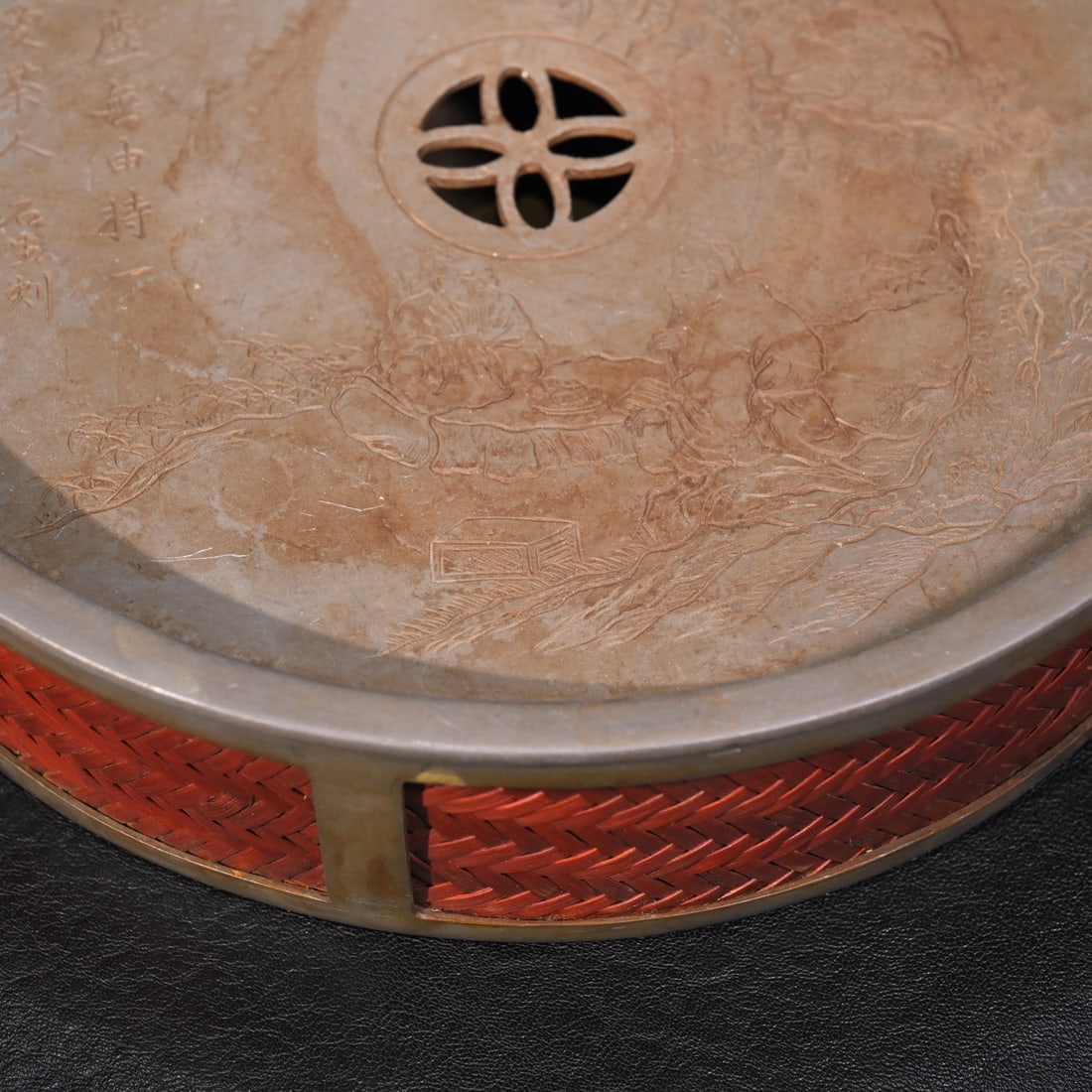 A beautiful tin product tea theory tea table - 2