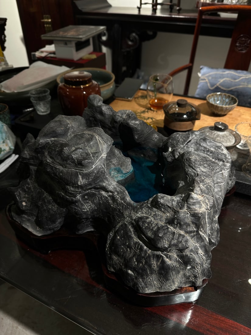 A beautiful Lingbi stone Tianchi - 2