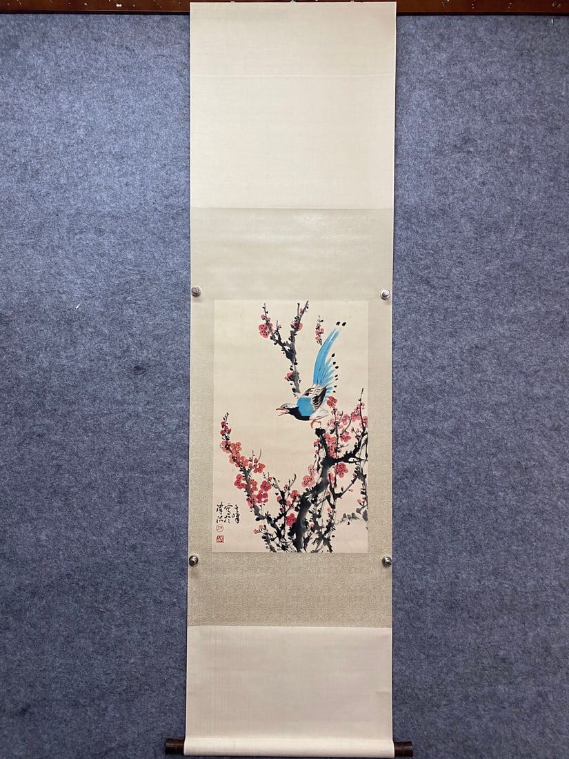 A picture of Sun Qifeng's flowers and birds (1 of 9)