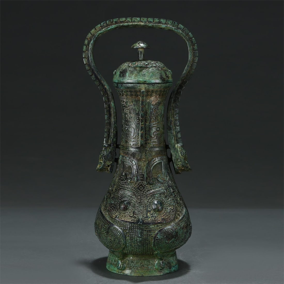 A beautiful bronze Xiao Lang Shining silk calligraphy and painting (1 of 9)