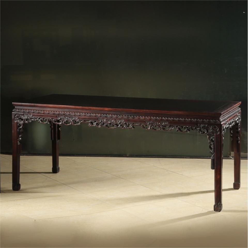A beautiful large painting case of rosewood hollow ruyi pattern (1 of 9)