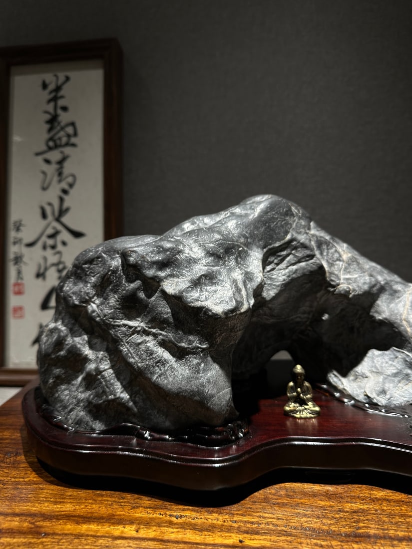 A beautiful Lingbi stone study house - 2