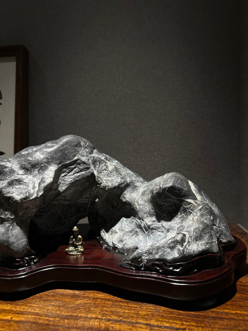 A beautiful Lingbi stone study house - 3