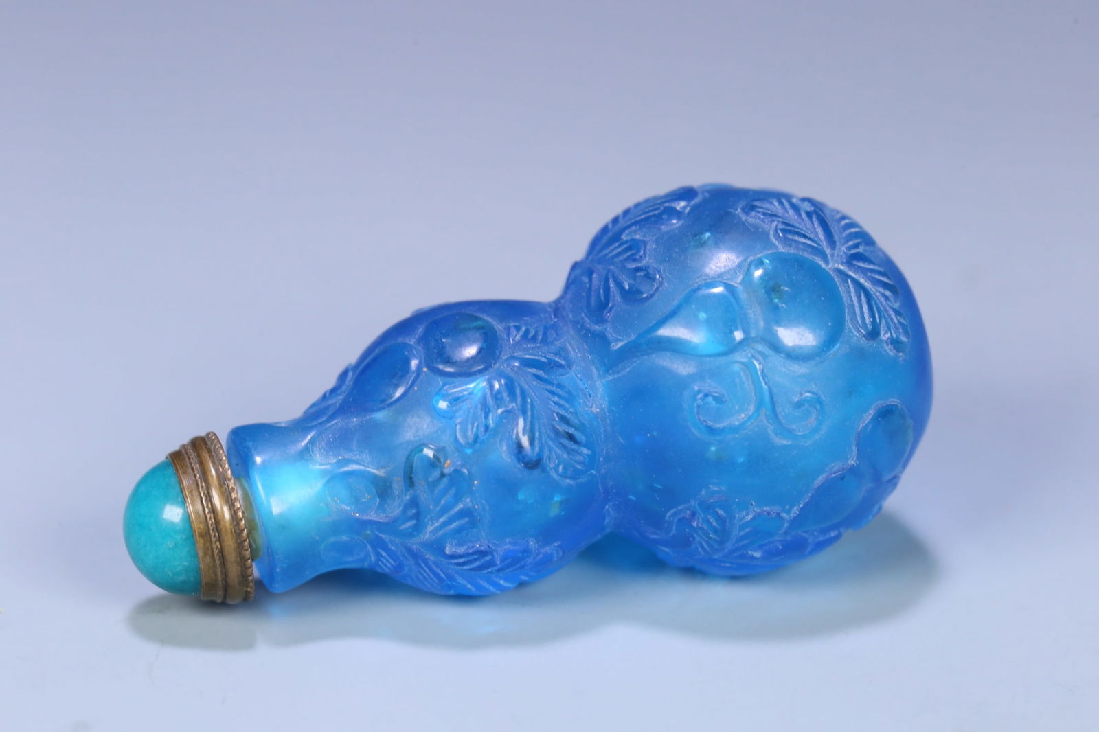 A beautiful old gourd snuff bottle - 4