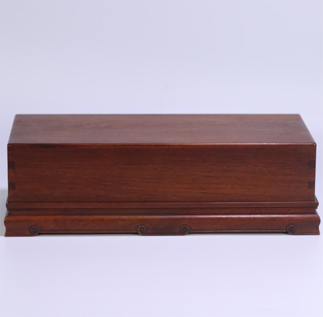 A Qing Dynasty Huanghuali Duoge storage box (1 of 9)