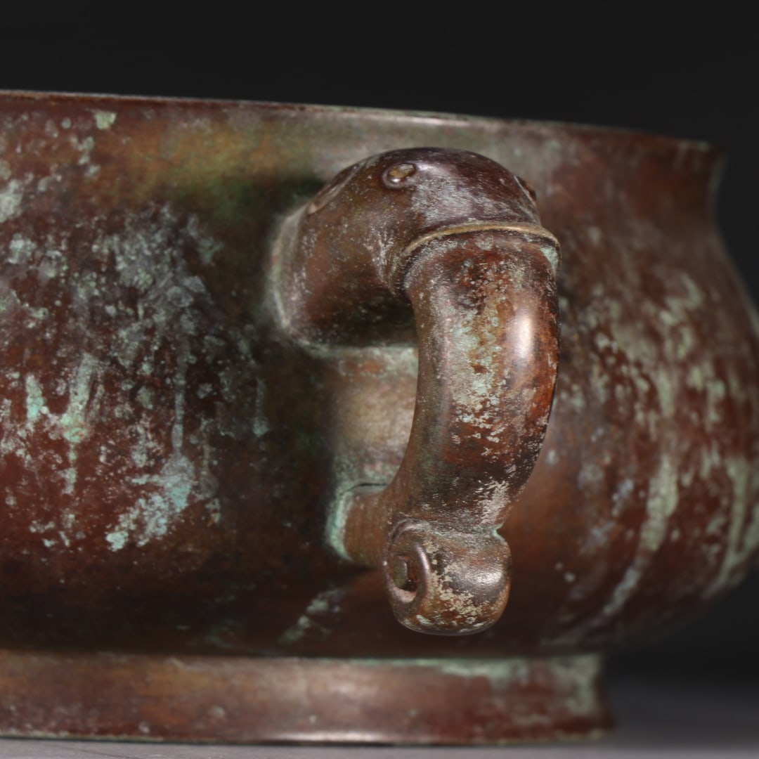 A fine copper tire amphora - 7