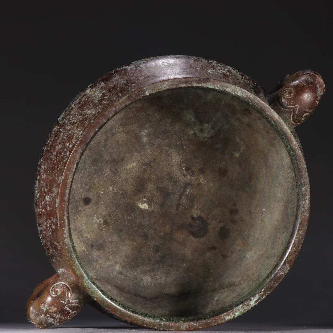 A fine copper tire amphora - 8