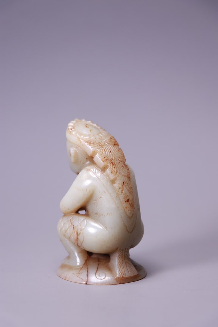A beautiful Hetian jade figurine - 6
