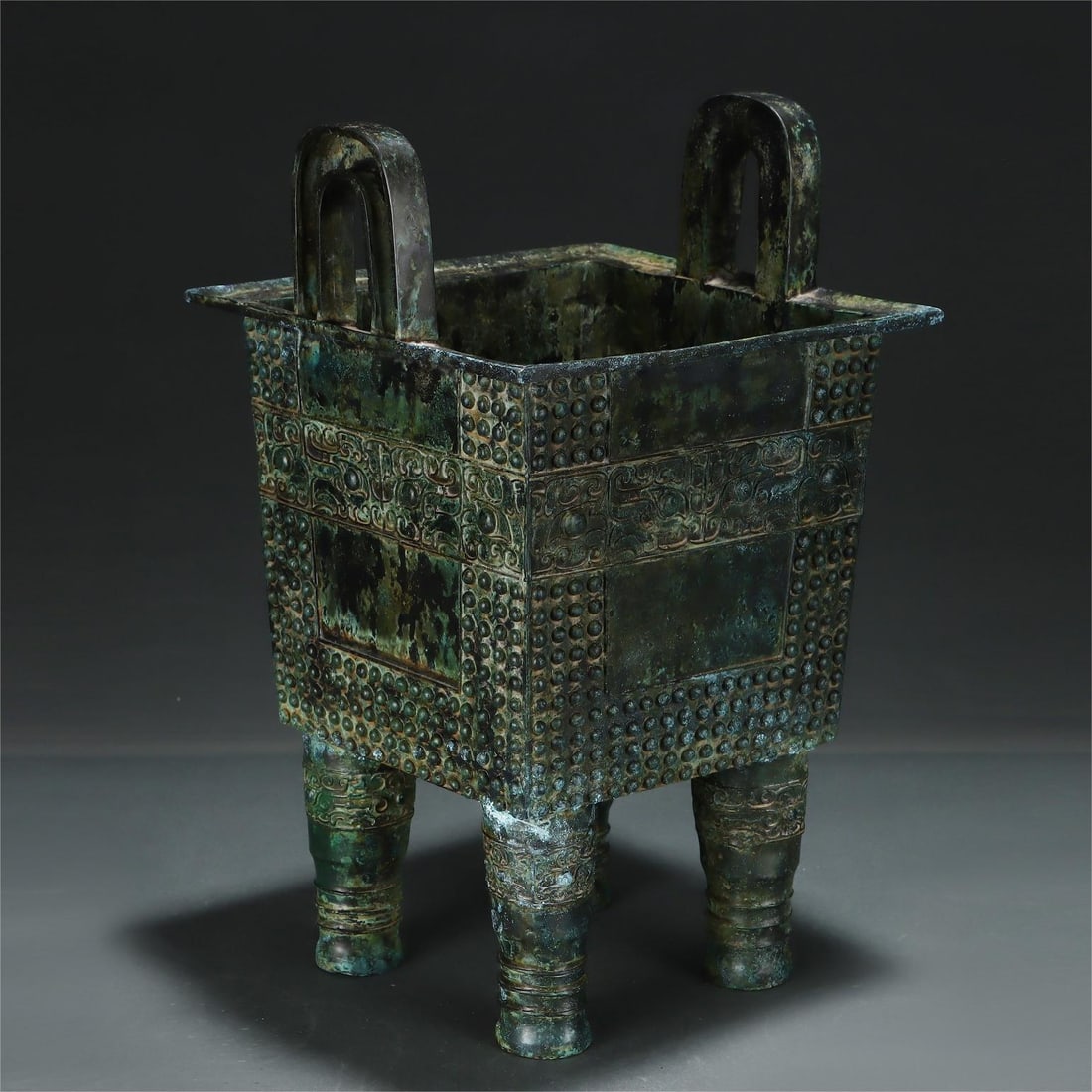 A beautiful bronze Xiao Lang Shining silk calligraphy and painting (1 of 9)