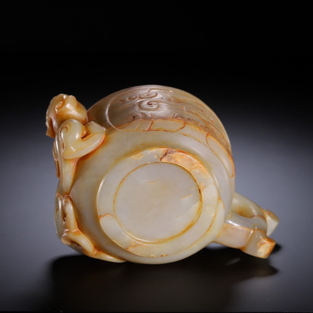 A beautiful ancient jade cup - 9
