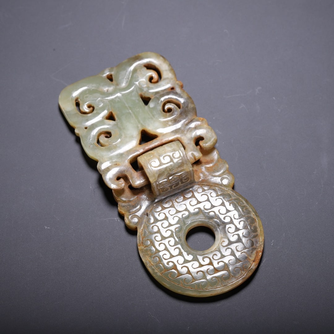 A beautiful ancient jade wall (1 of 9)