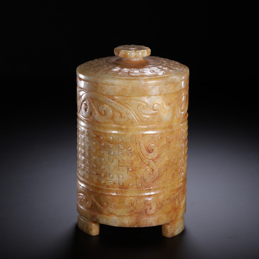 A beautiful ancient jade vase - 4