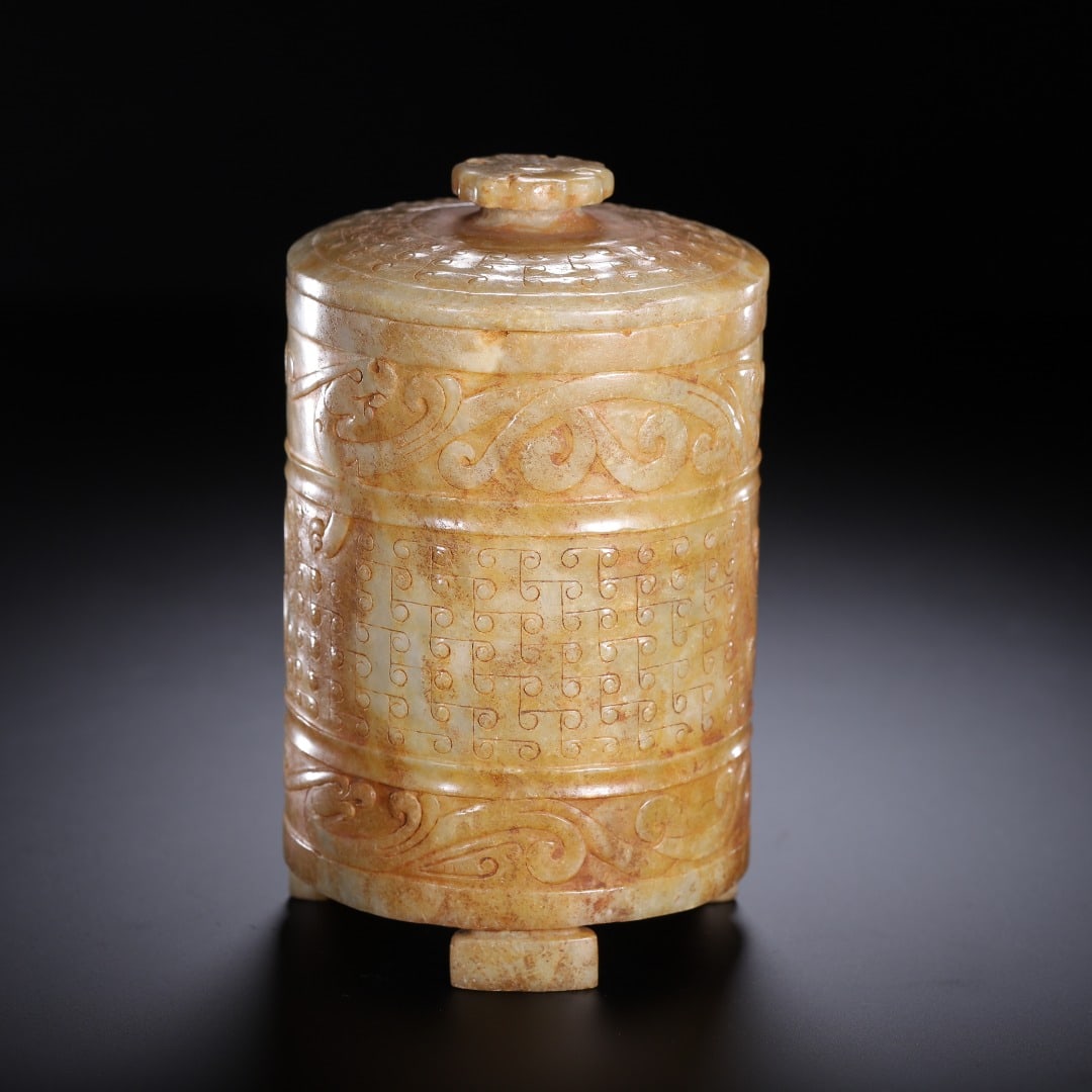 A beautiful ancient jade vase - 7