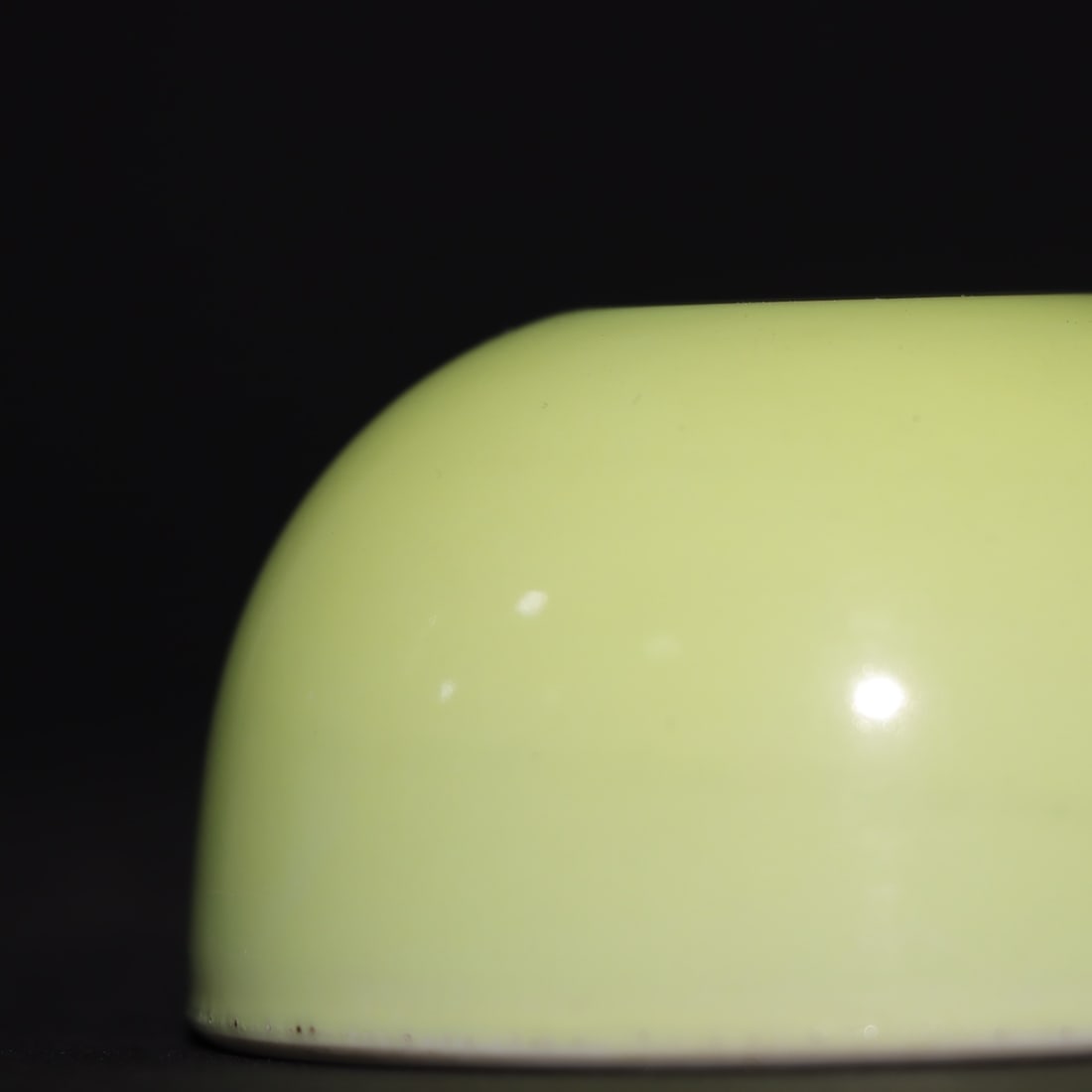 An Exquisite Yellow Glazed Brush Washer - 3