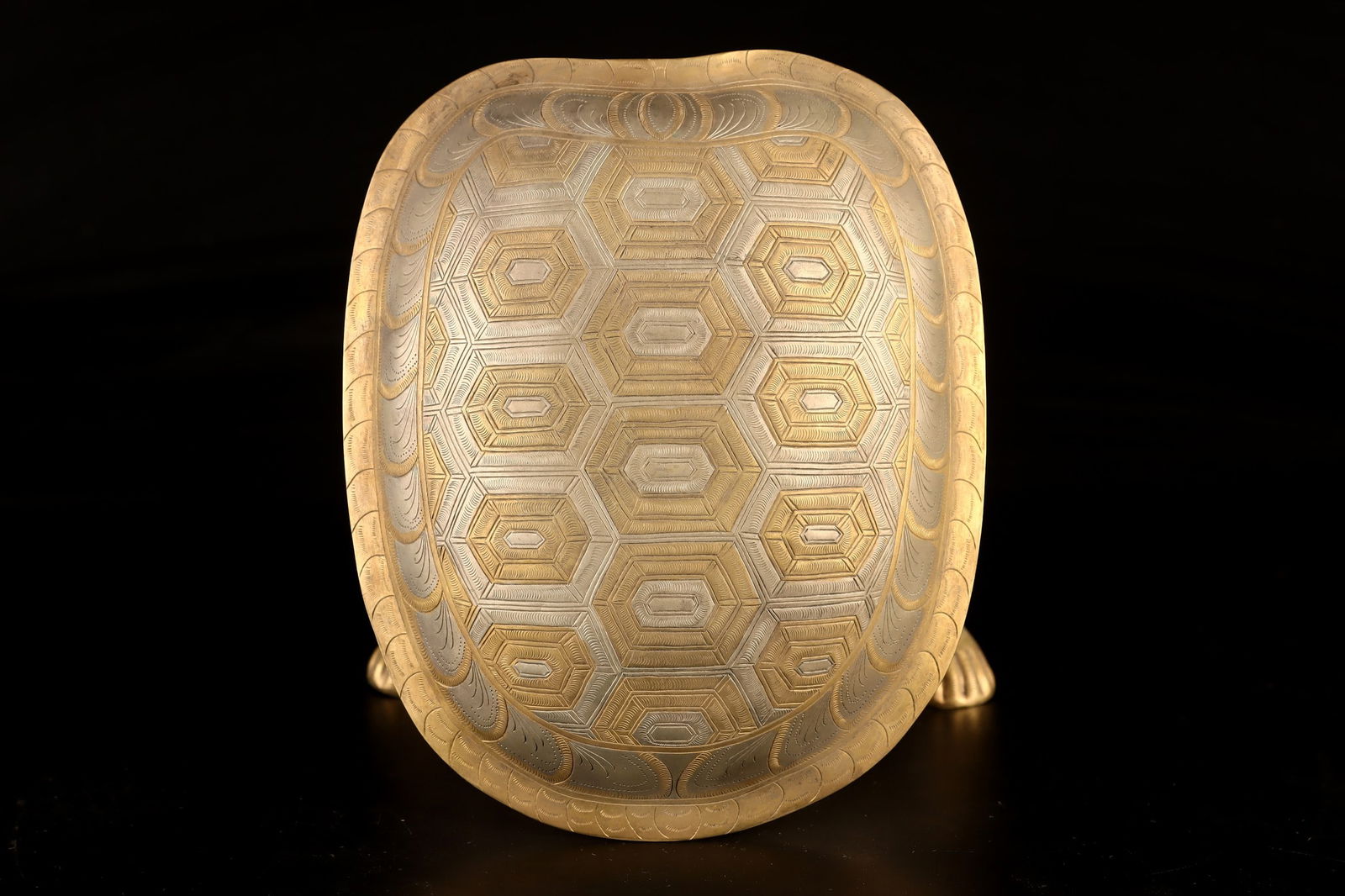 An Exquisite Gilt Bronze Turtle-Shaped Box - 8