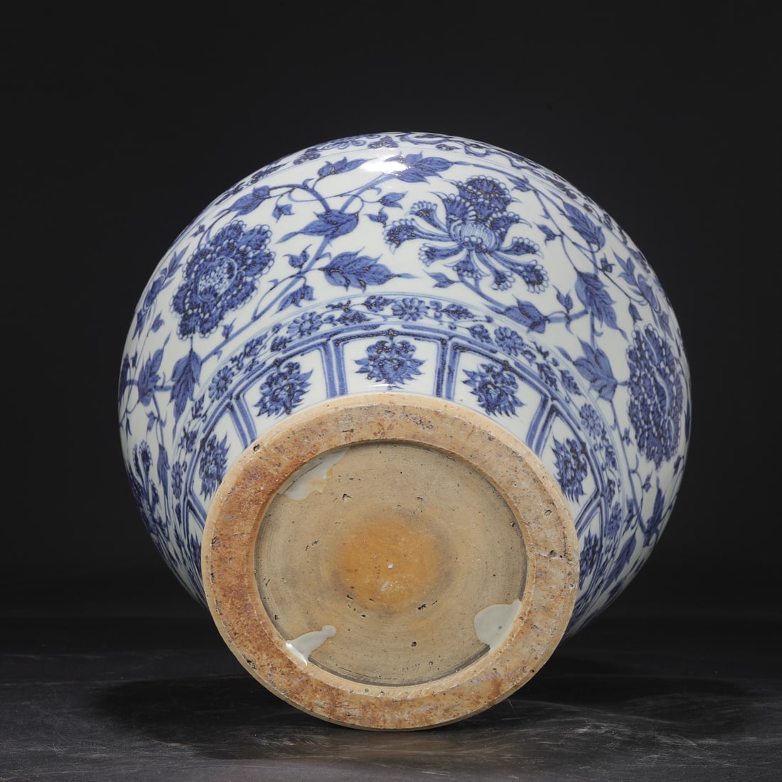 An Exquisite Blue and White Lotus Pattern Lion Pattern Jar - 9