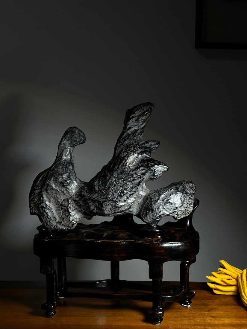 An Exquisite Lingbi Stone Ornament - 6