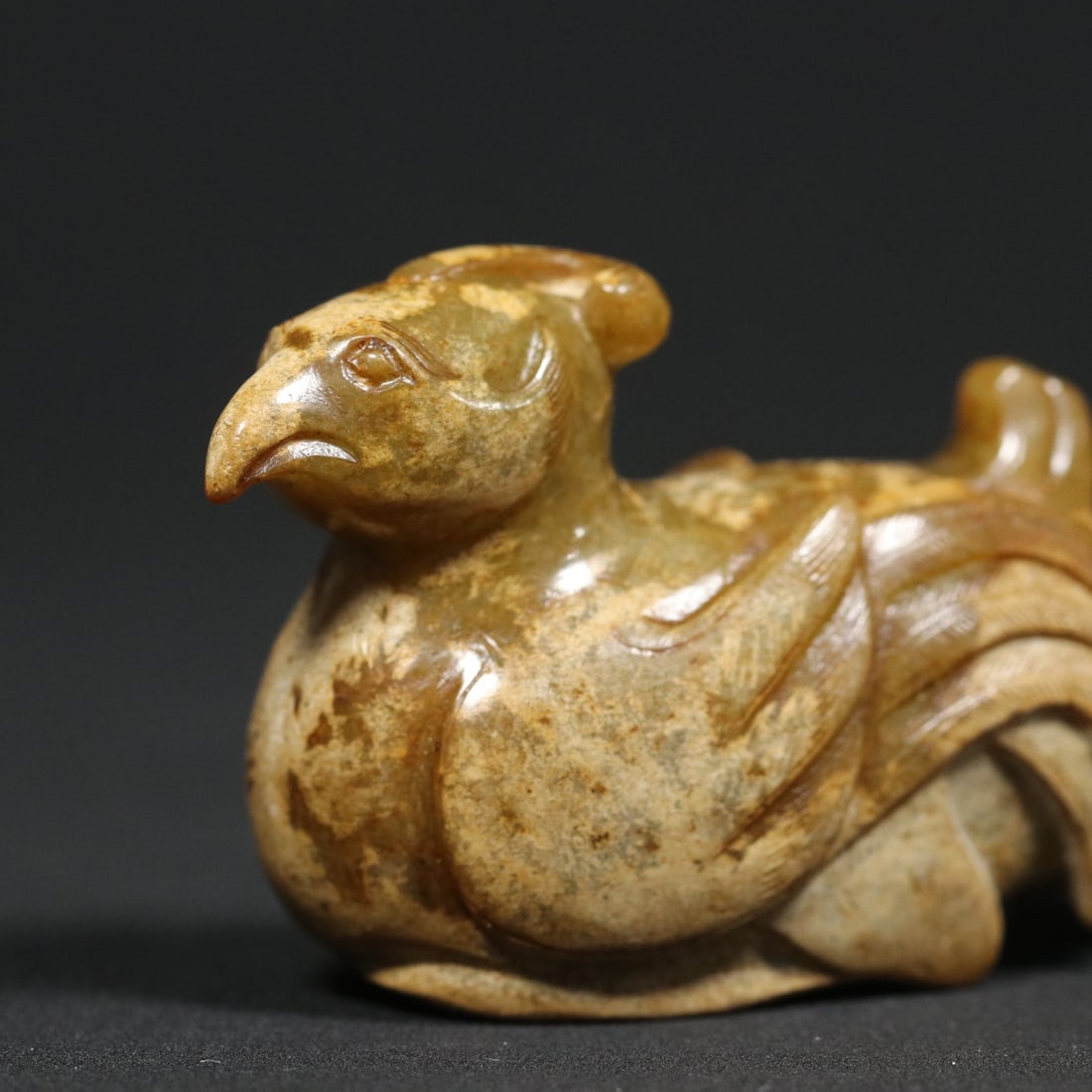 An Exquisite White Jade Phoenix Ornament - 6