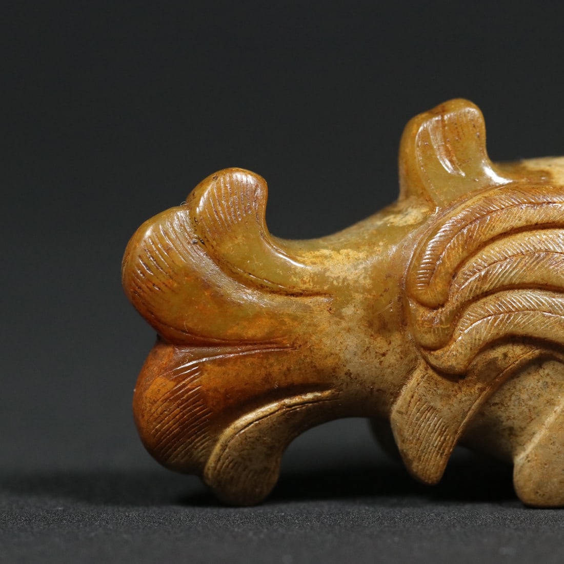 An Exquisite White Jade Phoenix Ornament - 9