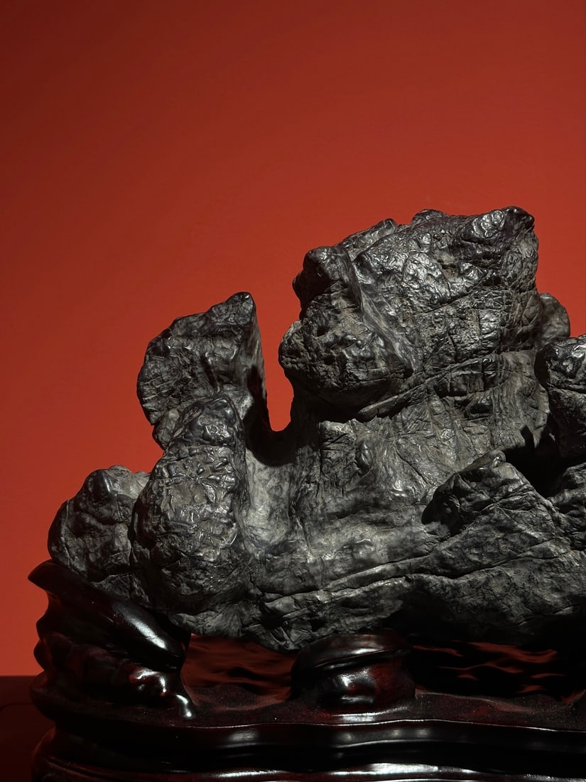 An Exquisite Lingbi Stone Ornament - 4