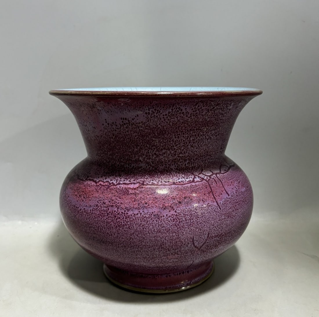 An Exquisite Jun yao Purple Glazed Flowerpot (1 of 7)