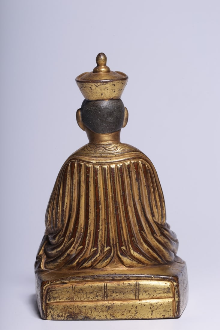 An Exquisite Gilt Bronze Buddha Statue - 7