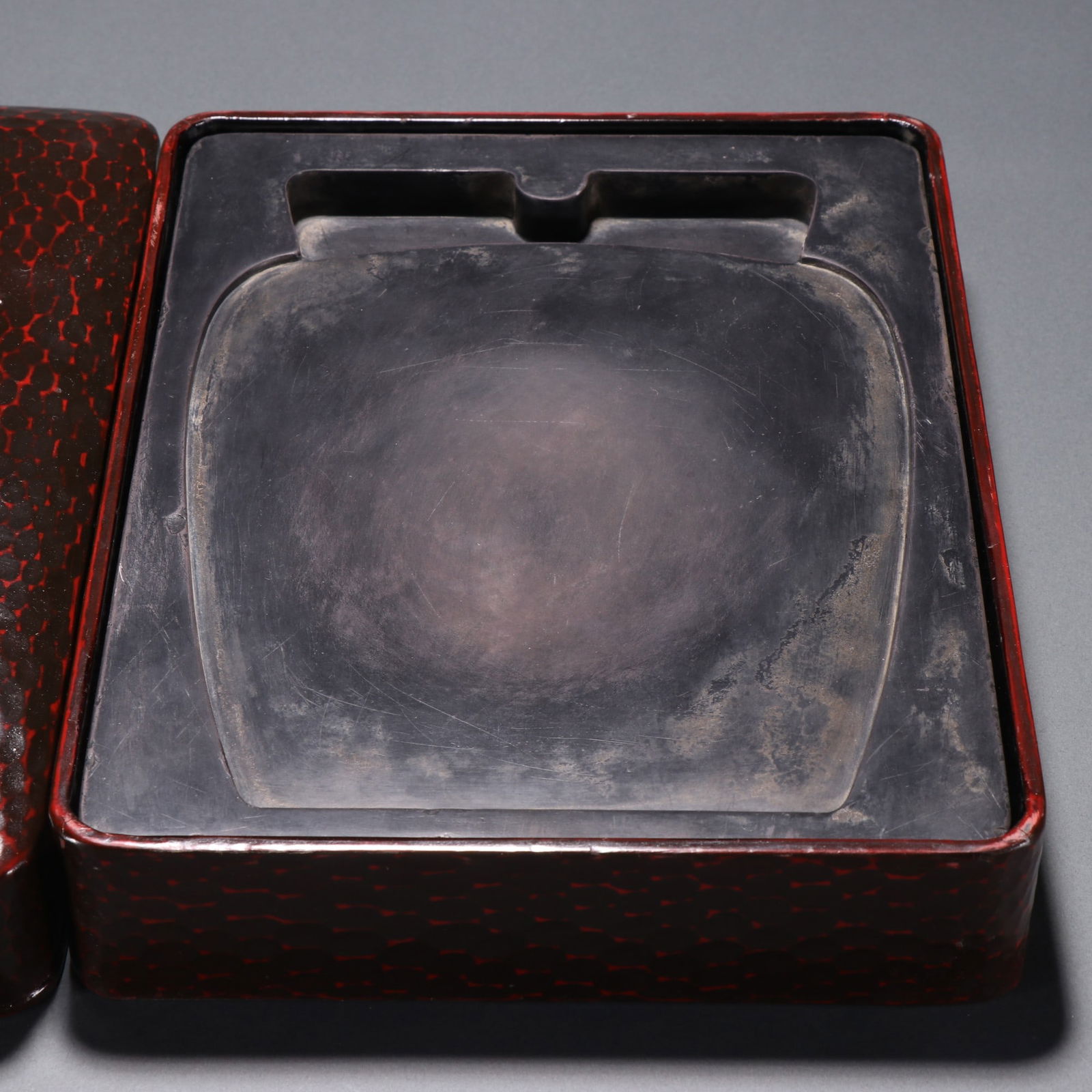 An Exquisite with poem Inkstone - 2