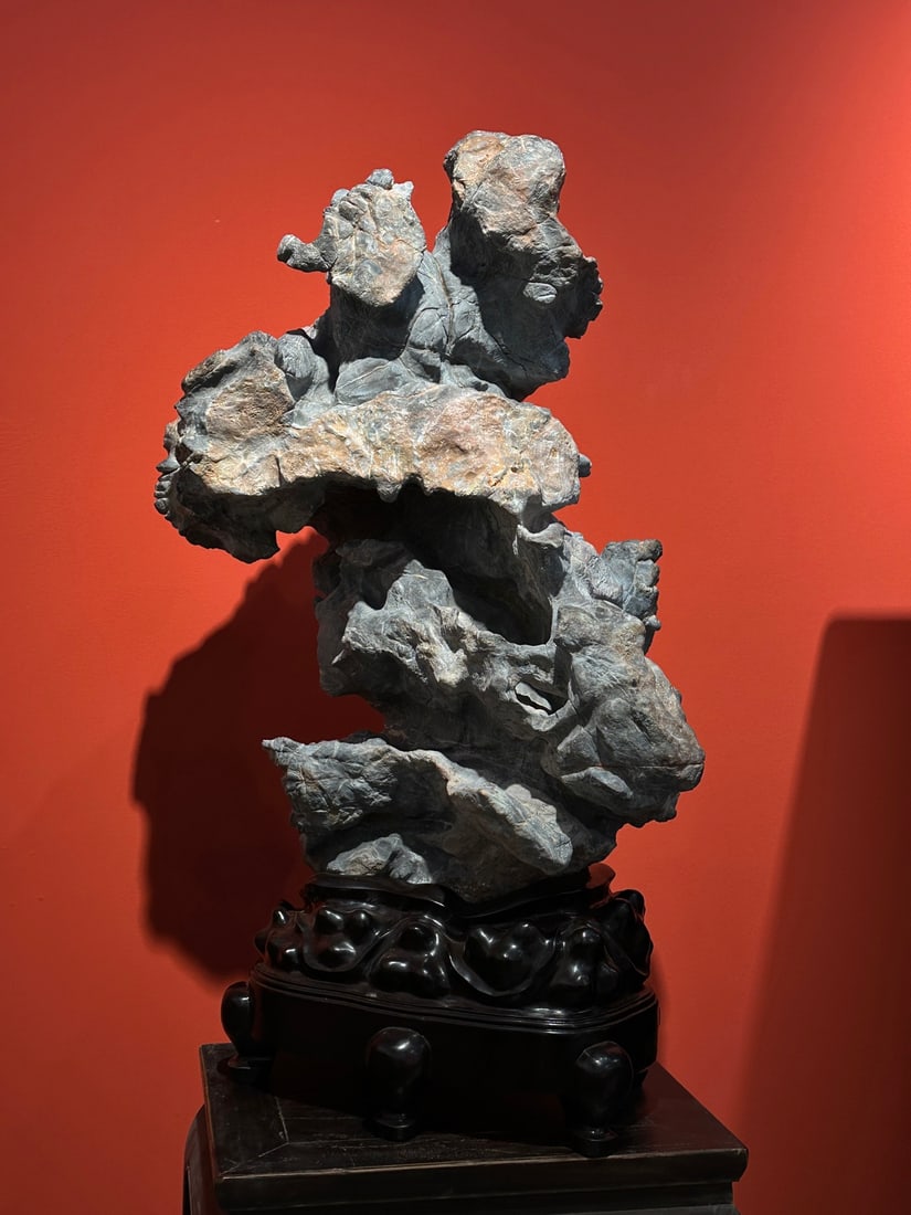 An Exquisite Lingbi Stone Ornament - 5