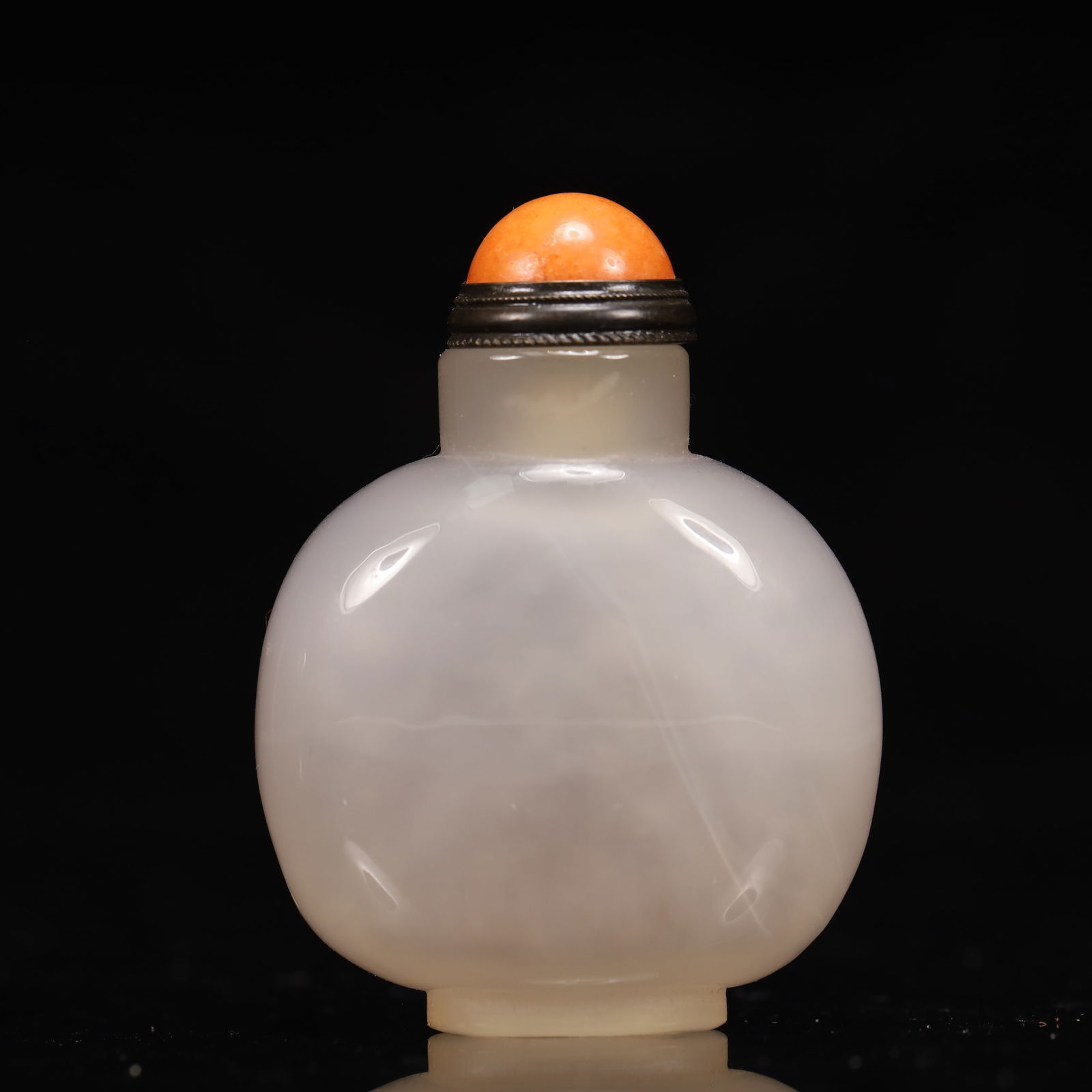 An Exquisite Agate Character and Story Pattern Snuff Bottle - 5