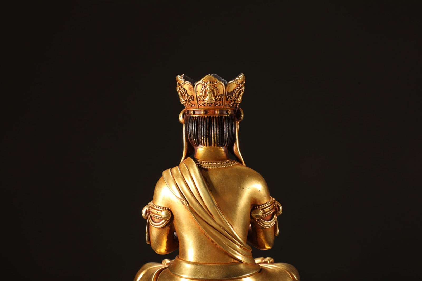 An Exquisite Gilt Bronze Buddha Statue - 7