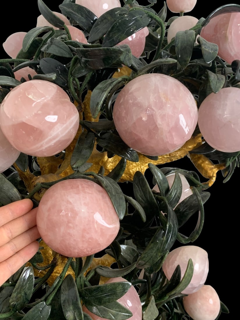 A Pair of Exquisite Cloisonne Inlaid ??Bonsai Ornament - 9