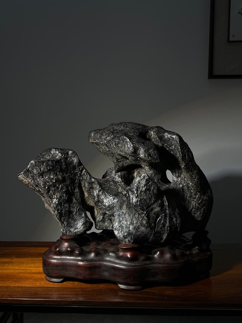 An Exquisite Lingbi Stone Ornament - 4