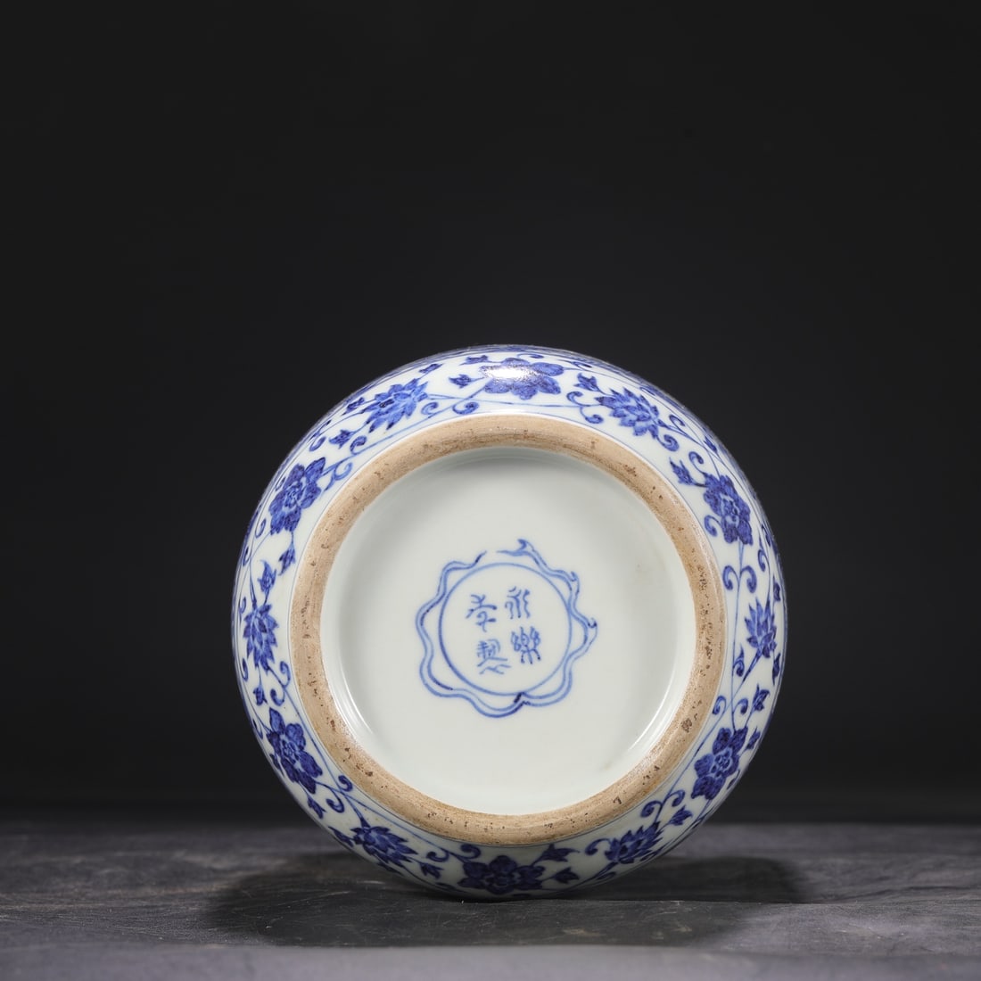 An Exquisite Blue and White Lotus Pattern Jar - 9