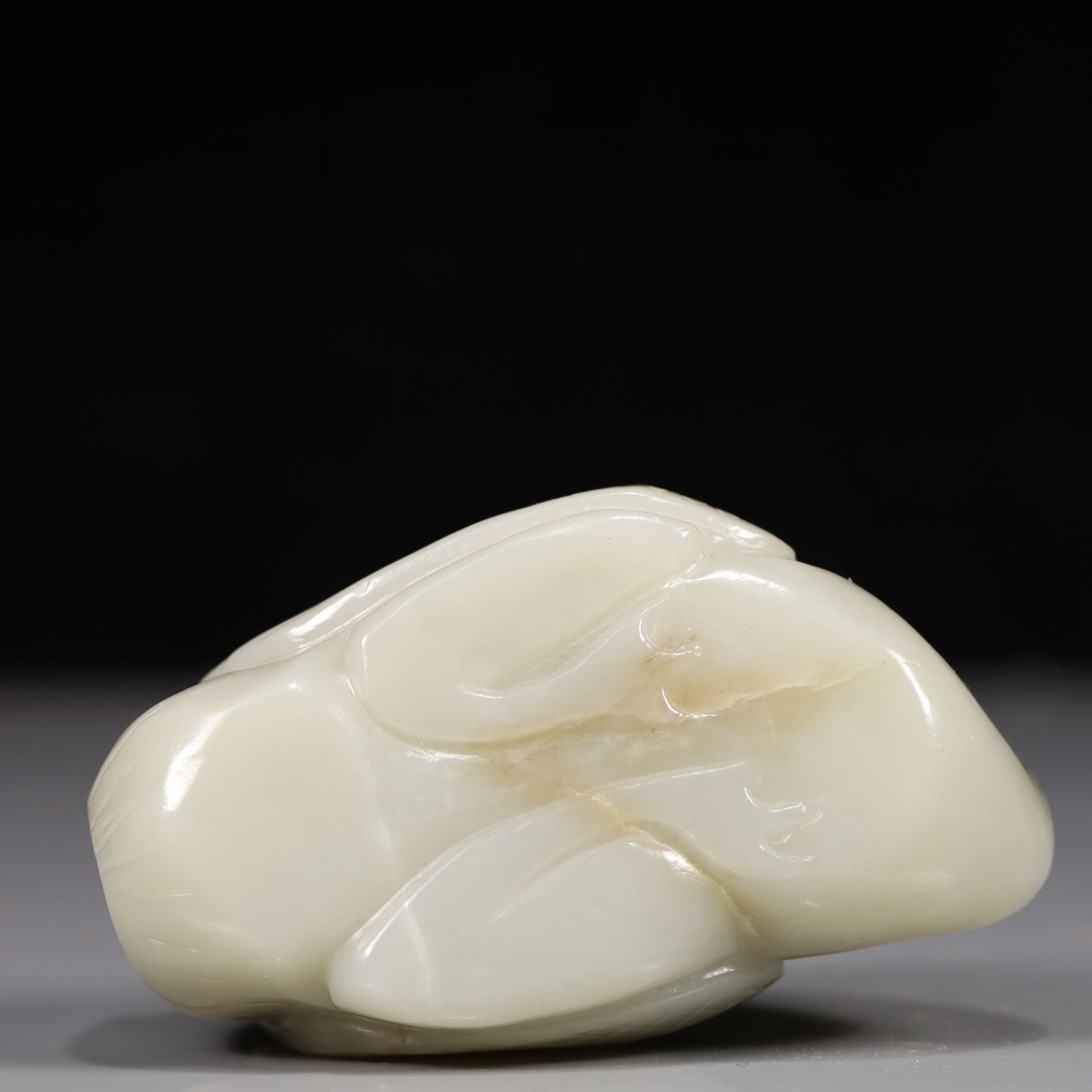 A Exquisite White Jade Goose Ornament - 6