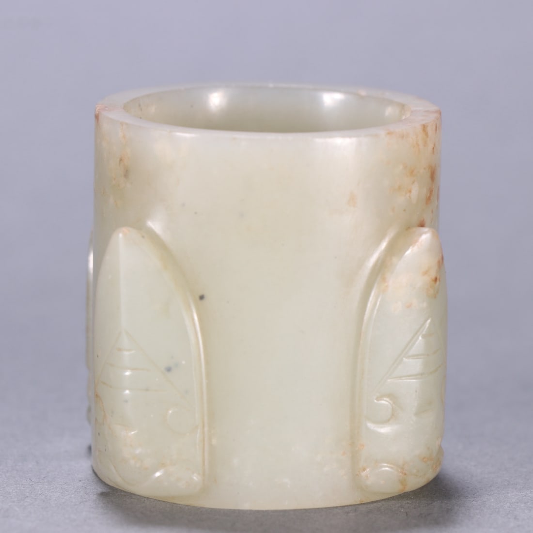 An Exquisite White Jade Cicada Pattern Ornament - 5