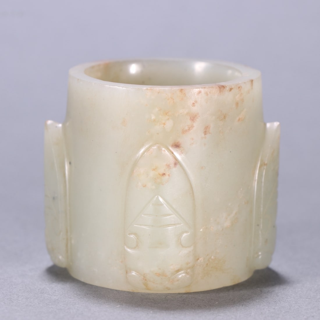 An Exquisite White Jade Cicada Pattern Ornament - 6