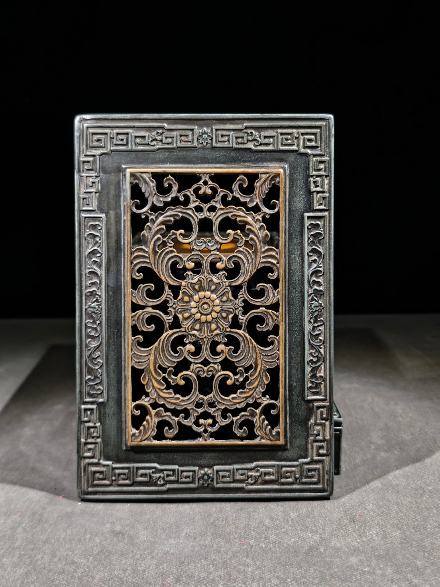 An Exquisite with poem Inkstone - 3