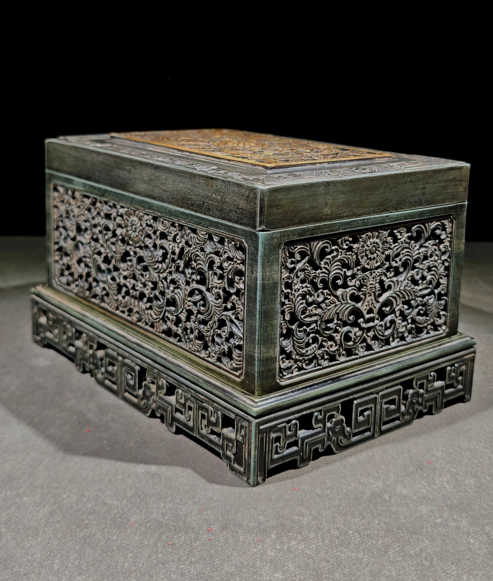 An Exquisite with poem Inkstone - 6