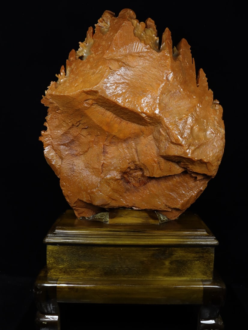 An Exquisite Shoushan Stone Auspicious Beast Pattern Ornament - 7