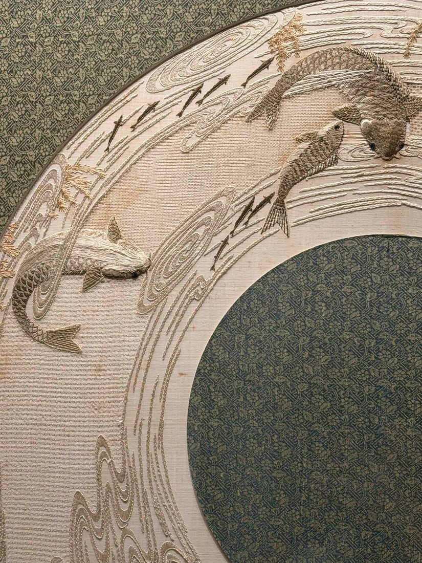 An Exquisite Kesi Fish Pattern Ornament - 3