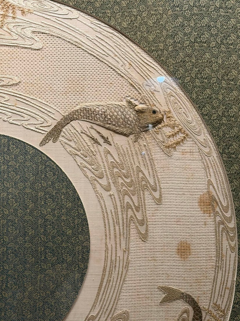 An Exquisite Kesi Fish Pattern Ornament - 4