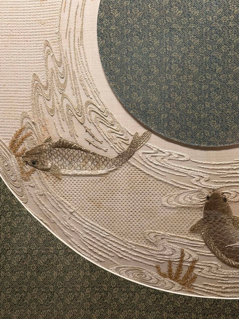 An Exquisite Kesi Fish Pattern Ornament - 6